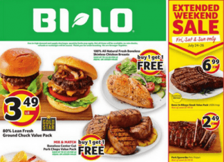 BI-LO Weekly Circular July 22- July 28, 2020