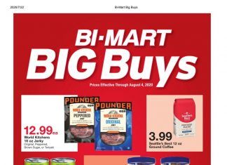 Bi-Mart Weekly Ad Jul 22 – Aug 04, 2020