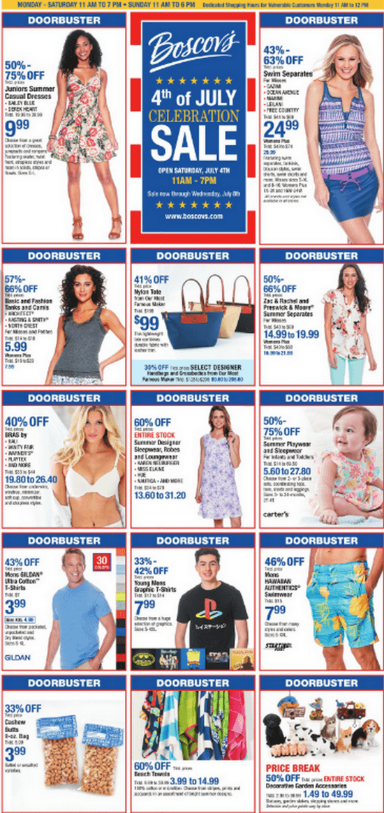 Boscov's Weekly Ad July 02 July 08, 2020