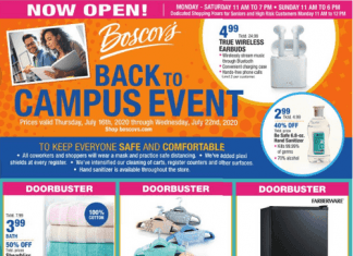 Boscov’s Weekly Ad July 16 – July 22, 2020