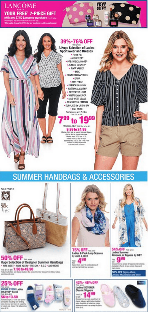 Boscov's Weekly Ad July 23 July 29, 2020