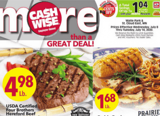 Cash Wise Weekly Ad July 08 – July 14, 2020