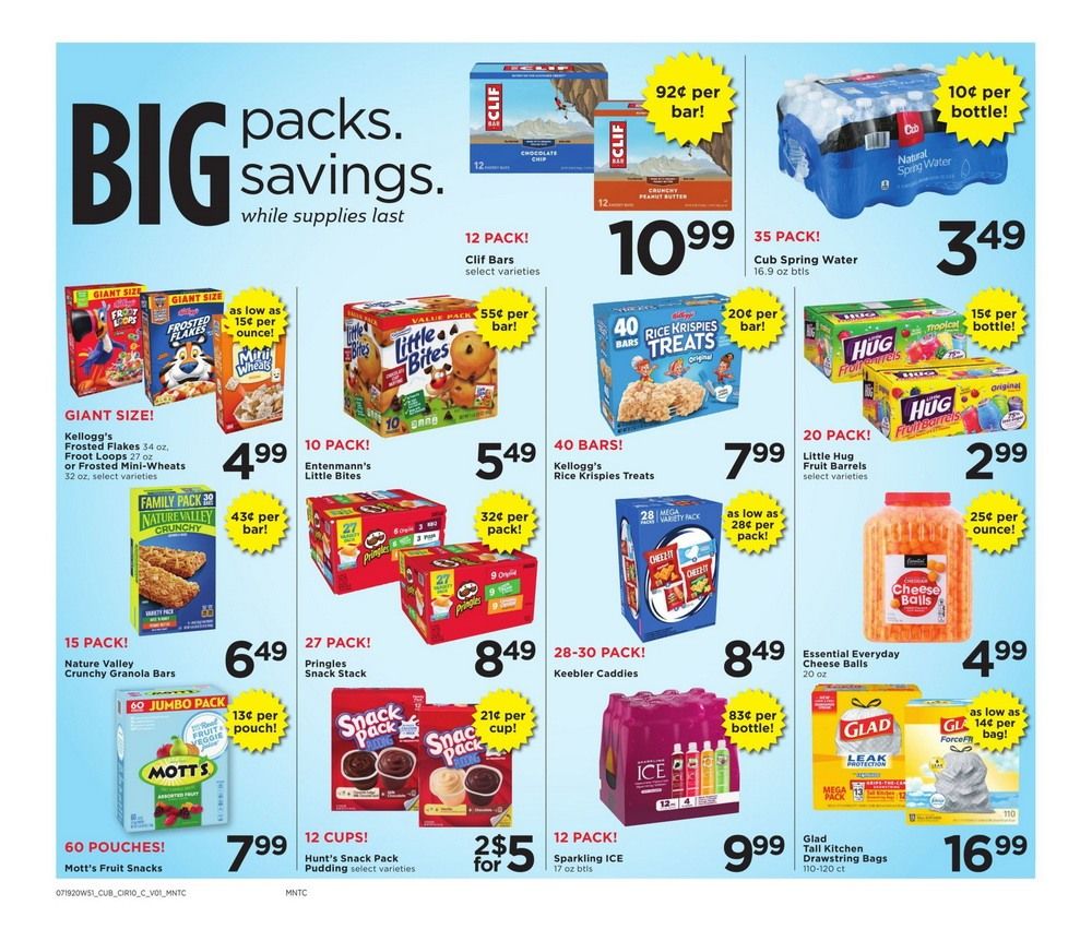 Cub Foods Weekly Ad July 19 July 25, 2020
