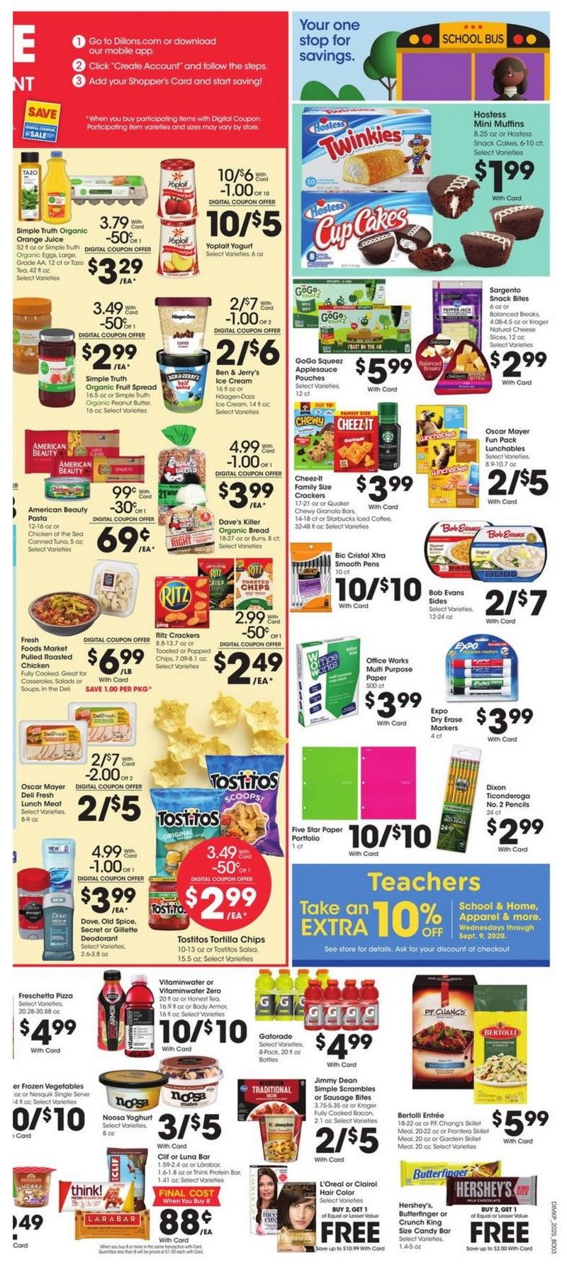 Dillons Weekly Ad July 22- July 28, 2020