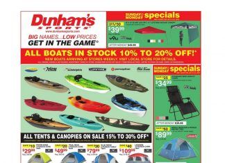 Dunham’s Sports Weekly Ad July 04 – July 09, 2020