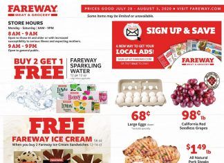 Fareway Weekly Ad Jul 28 – Aug 03, 2020