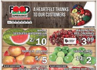 Food Bazaar Weekly Ad July 16 – July 22, 2020