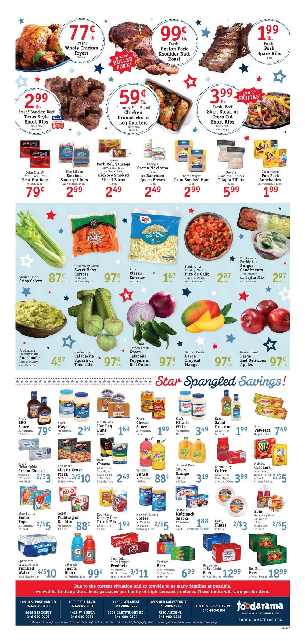 Foodarama Weekly Ad July 01 July 07, 2020