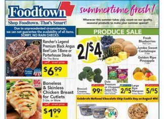 Foodtown Weekly Ad Jul 31– Aug 06, 2020