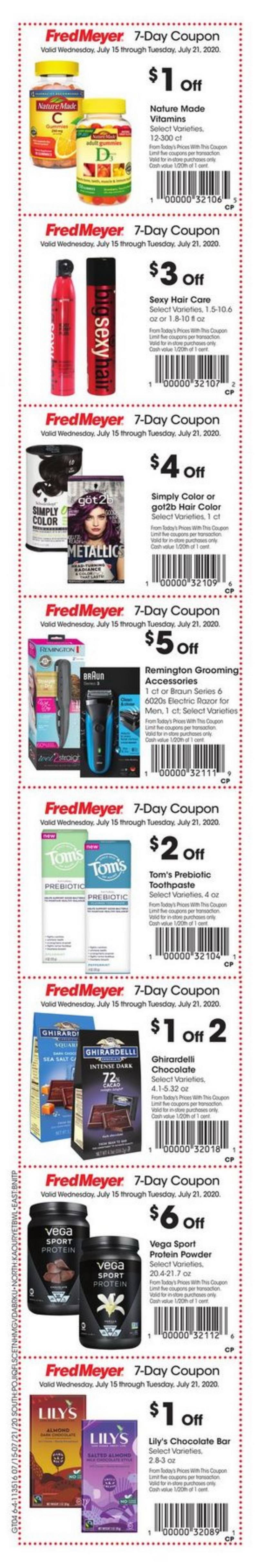 Fred Meyer Weekly Circular Jul 15 – Jul 21, 2020