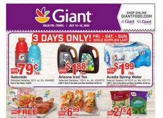Giant Food Weekly Ad Jul 10 – Jul 16, 2020