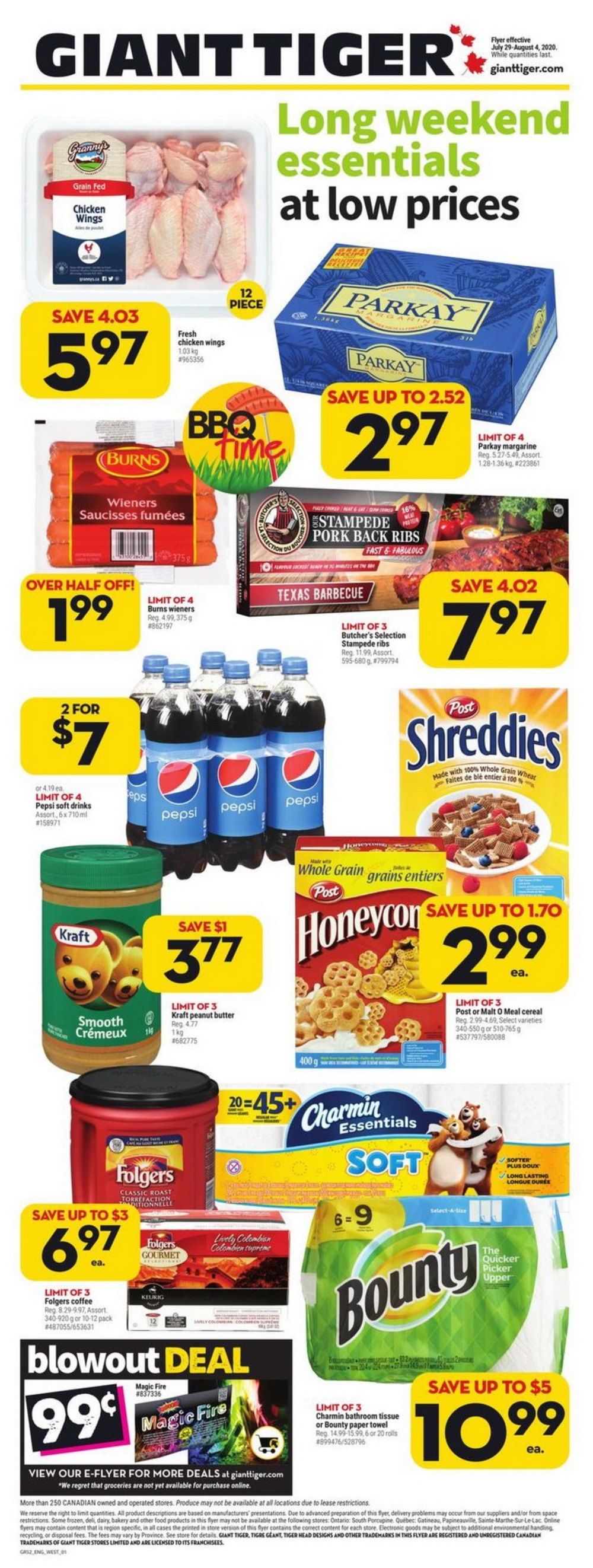 Giant Tiger Weekly Ad Jul 29 Aug 04, 2020