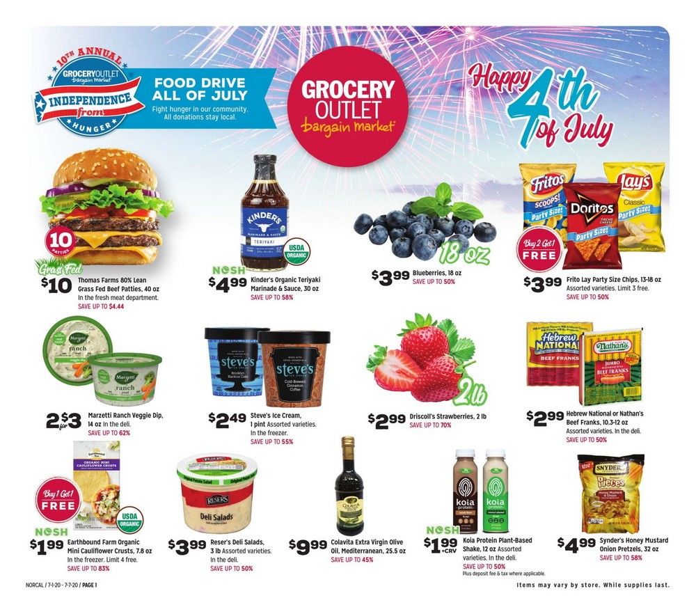 Grocery Outlet Weekly Ad July 01 July 07, 2020