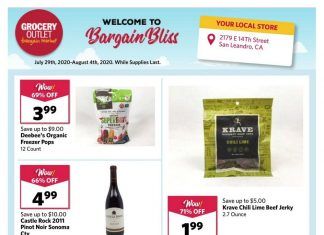 Grocery Outlet Weekly Ad Jul 29 – Aug 04, 2020