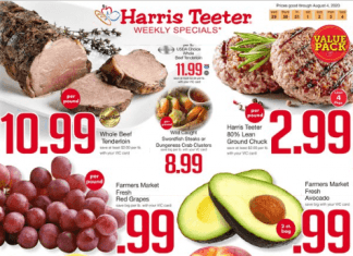 Harris Teeter Weekly Ad Jul 29 – Aug 04, 2020