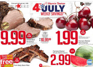 Harris Teeter Weekly Ad Jul 01 – Jul 07, 2020
