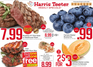 Harris Teeter Weekly Ad Jul 22 – Jul 28, 2020