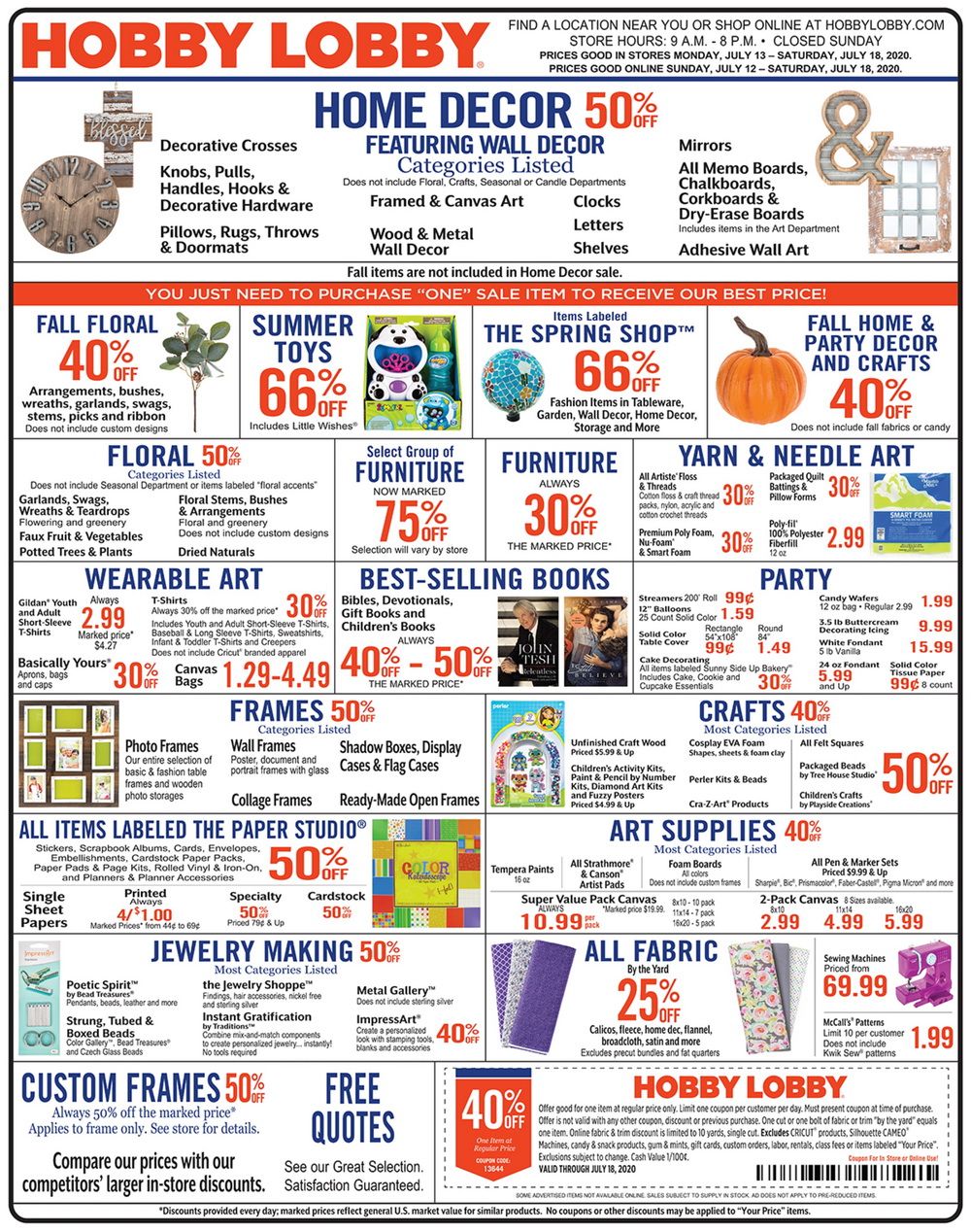 Black Friday Hobby Lobby 2025 Faith Nathalia