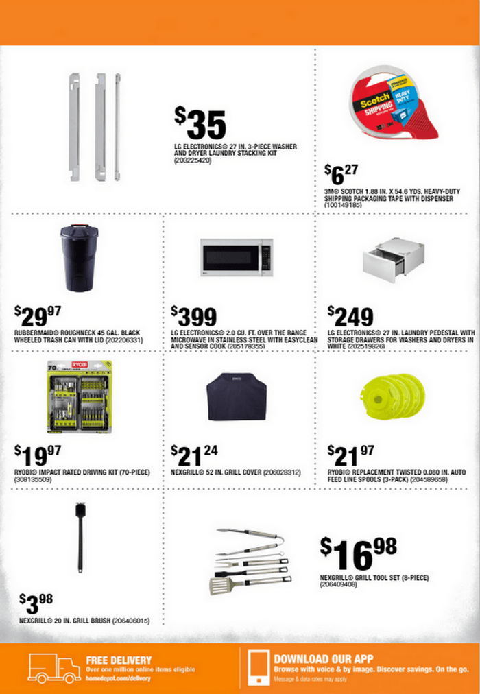 Home Depot Weekly Ad July 09 July 16, 2020