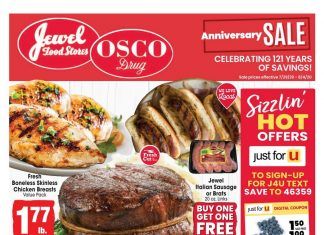 Jewel Osco Weekly Circular Jul 29 – Aug 04, 2020
