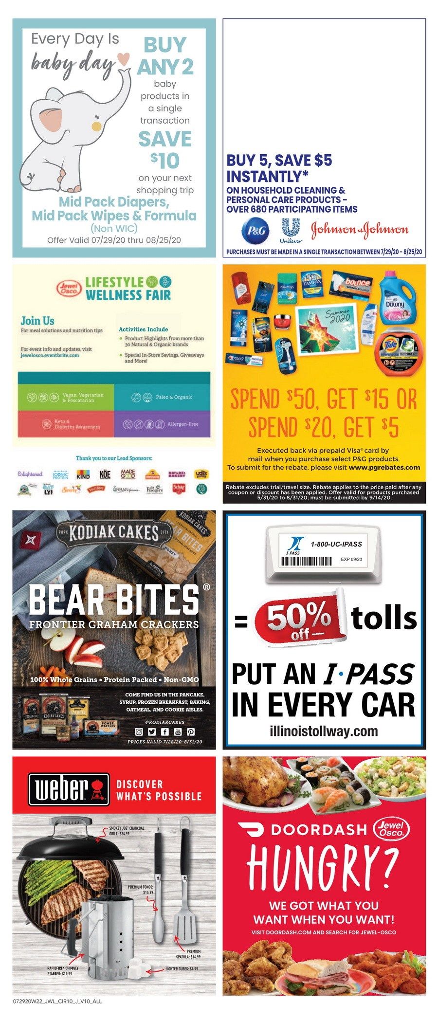 Jewel Osco Weekly Circular Jul 29 – Aug 04, 2020