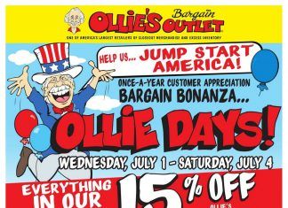 Ollie’s Weekly Ad July 01 – July 08, 2020