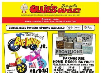 Ollie’s Weekly Ad July 23 – July 29, 2020