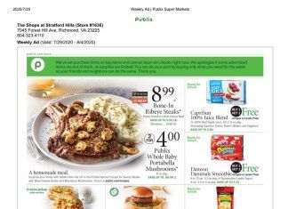 Publix Weekly Ad July 29 – Aug 04, 2020