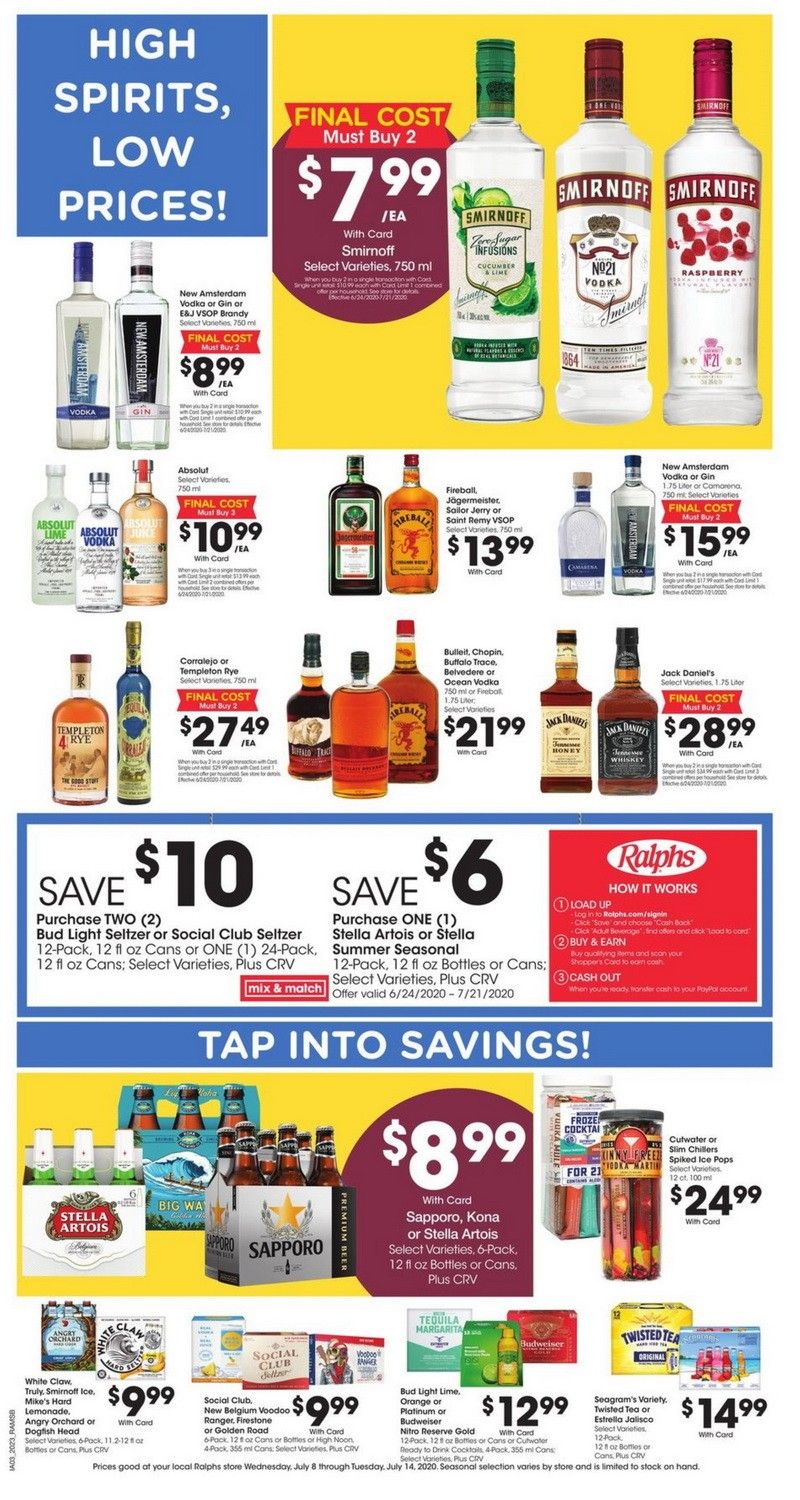 Ralphs Weekly Ad July 08 July 14, 2020