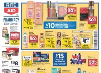 Rite Aid Weekly Ad Aug 02 – Aug 08, 2020