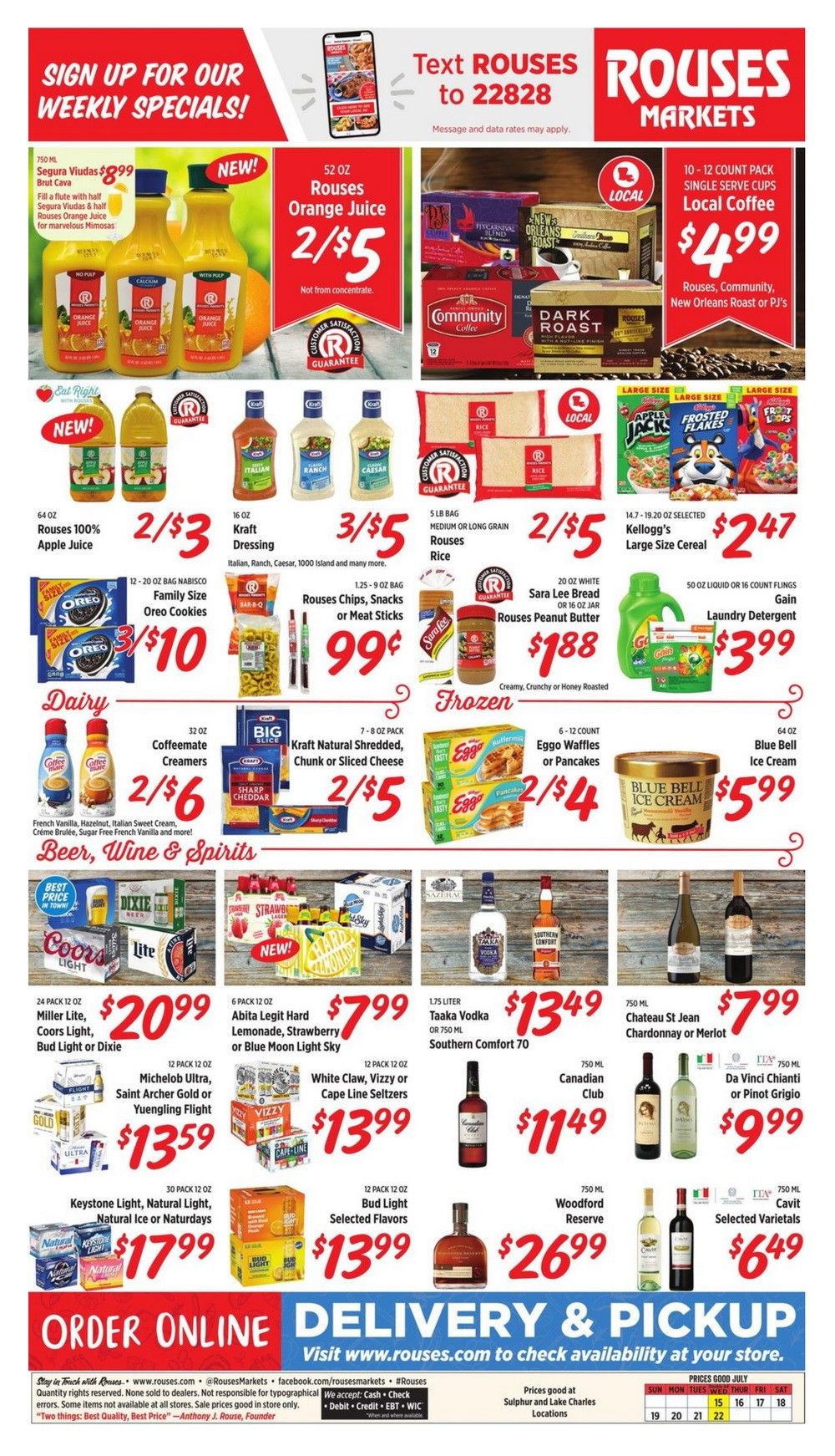 Rouses Weekly Ad Jul 15 Jul 22, 2020