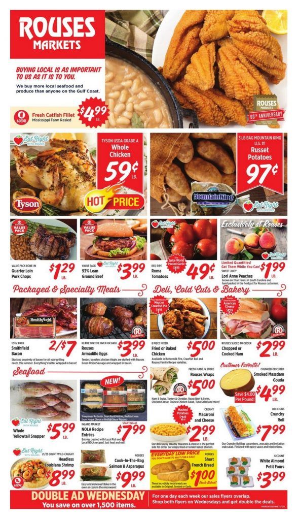 Rouses Weekly Ad Jul 22 Jul 29, 2020