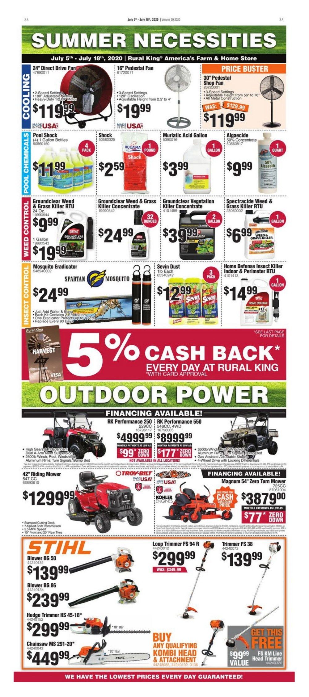 Rural King Weekly Ad Jul 05 Jul 18, 2020