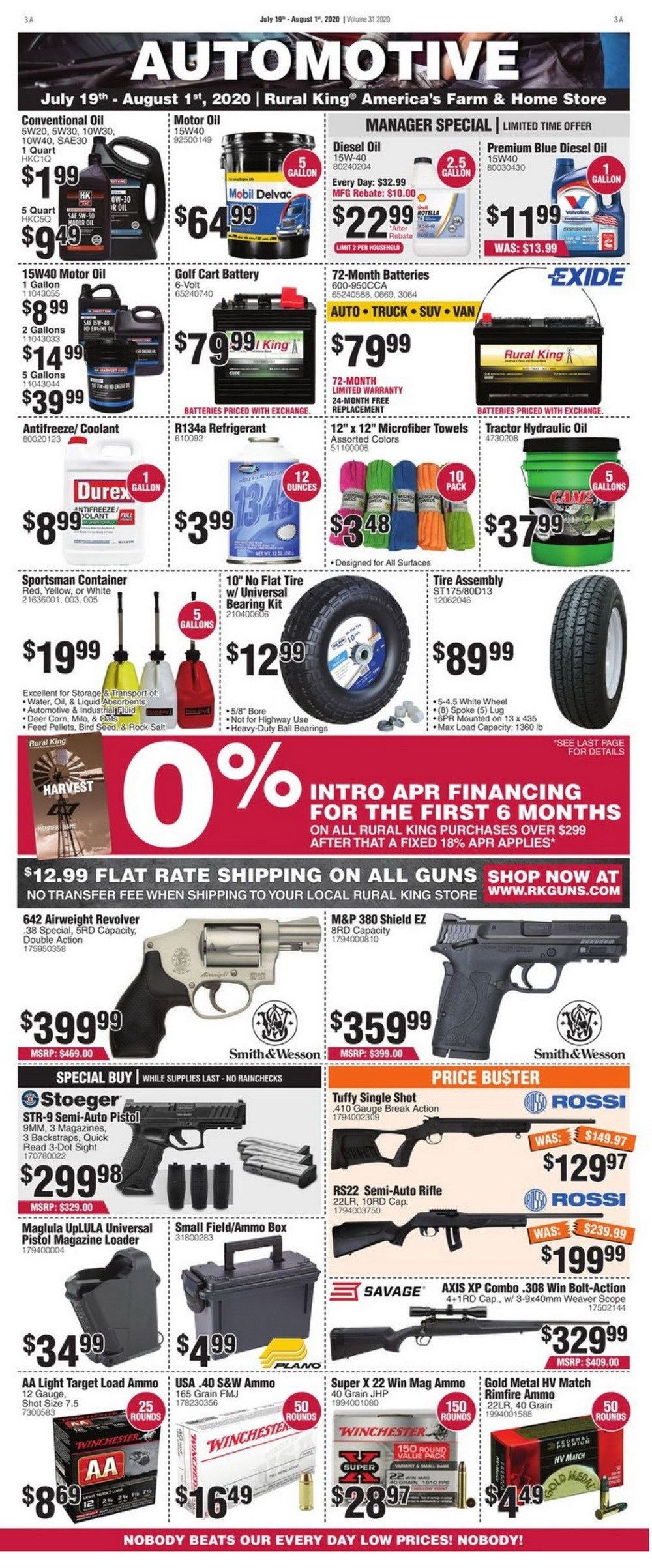 Rural King Weekly Ad Jul 19 Aug 01, 2020