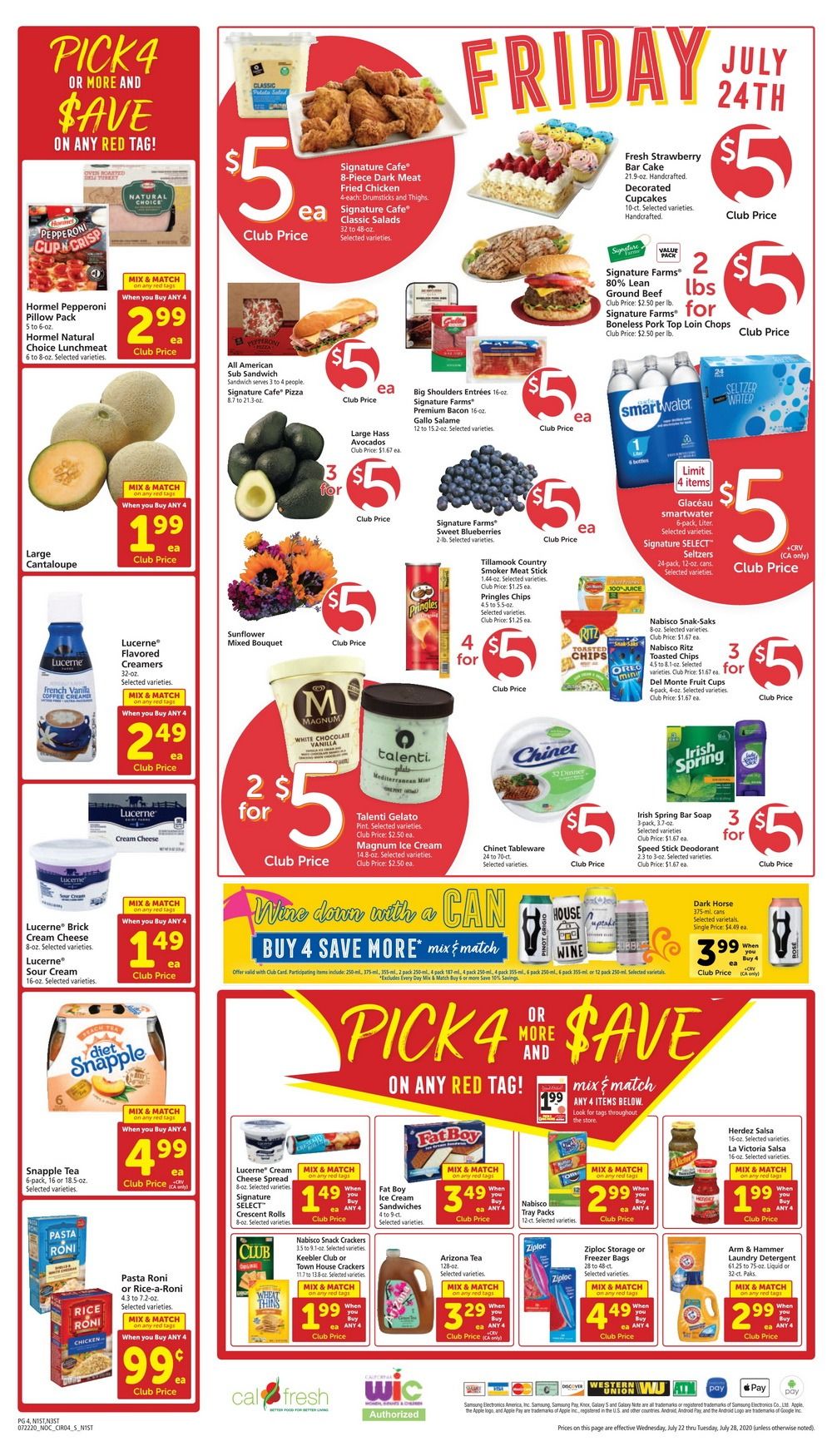 Safeway Weekly Ad July 22 July 28, 2020