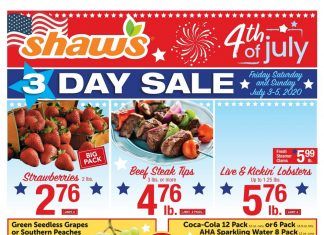 Shaw’s Weekly Ad July 03– July 09, 2020