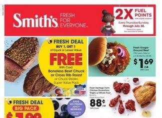 Smith’s Food and Drug Weekly Circular July 15 – July 21, 2020
