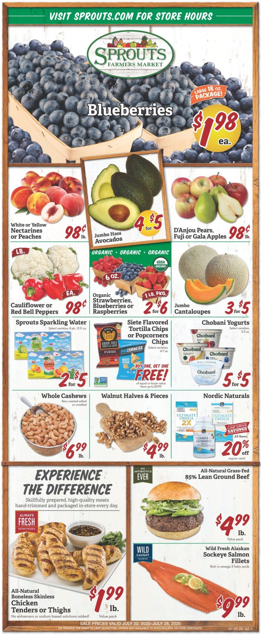 Sprouts Weekly Ad July 22 July 29, 2020