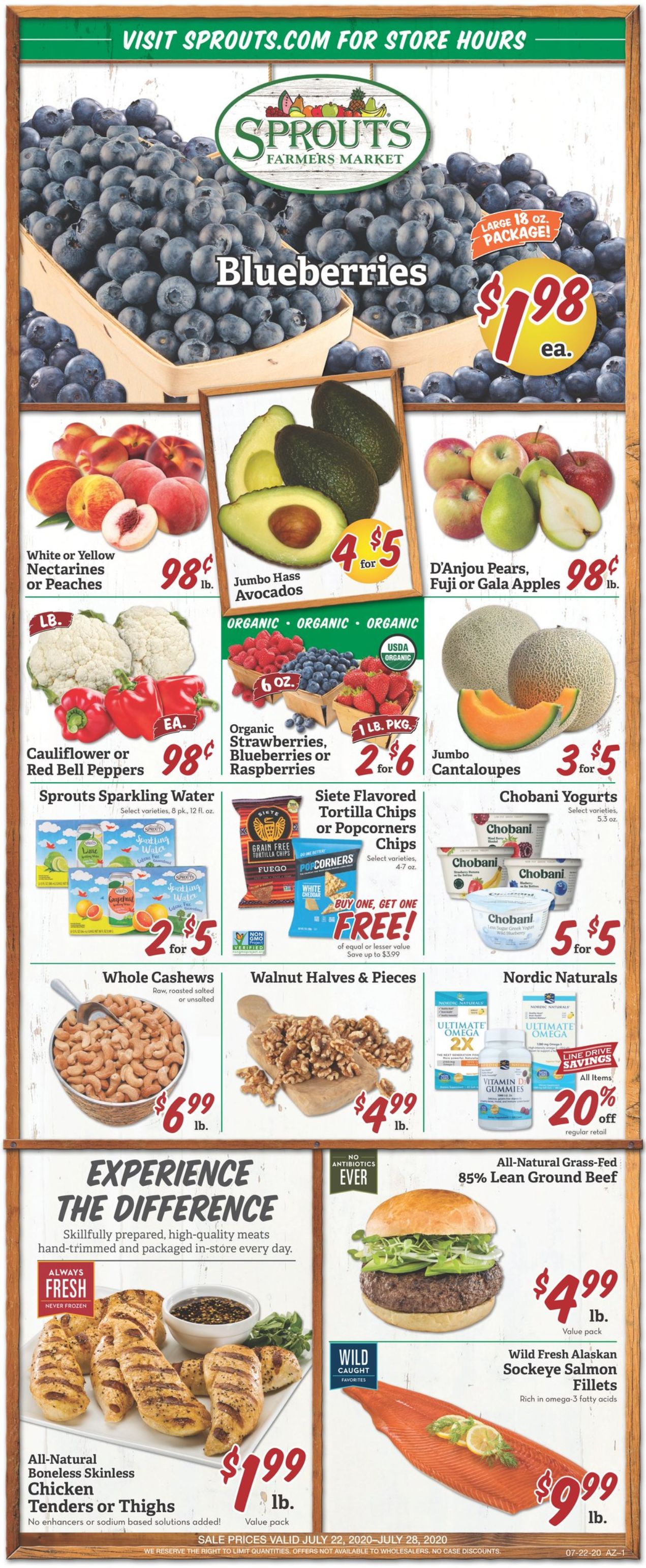 Sprouts Weekly Ad July 22 July 29, 2020