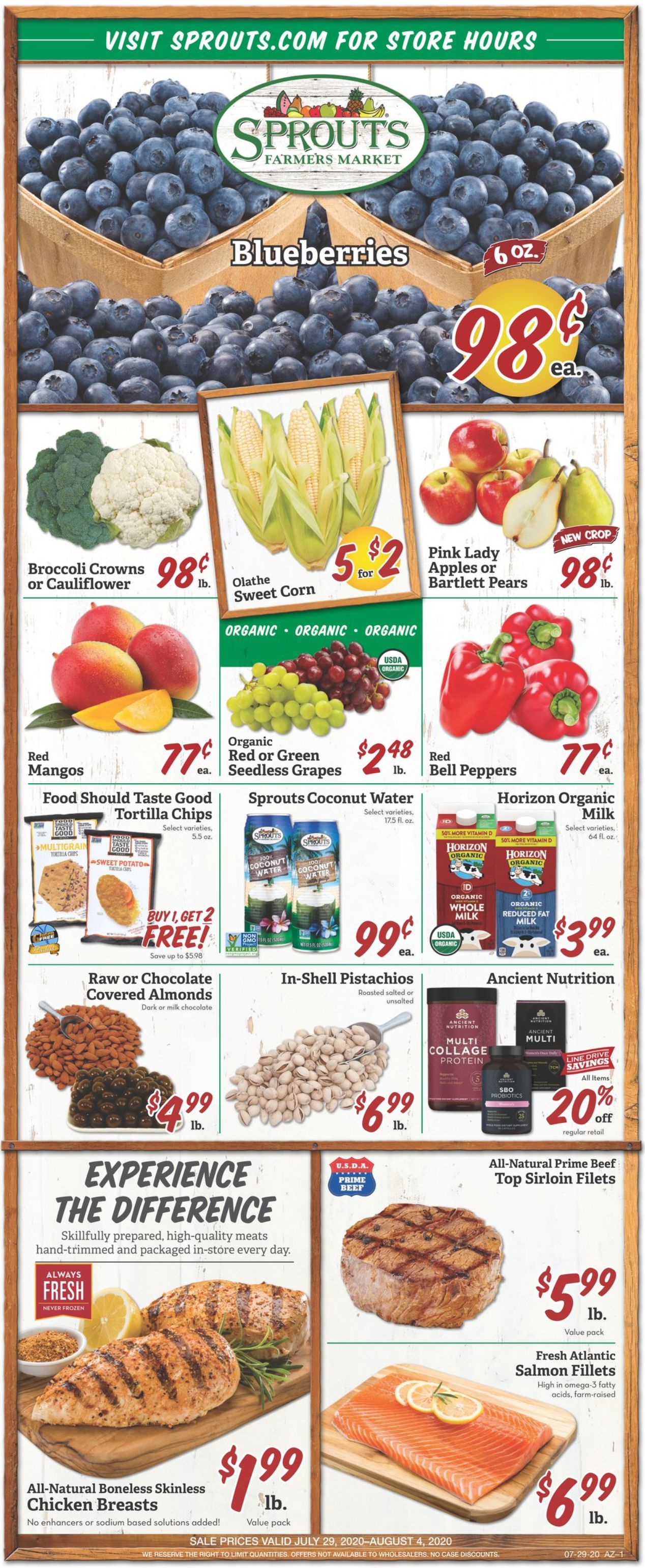 Sprouts Weekly Ad July 29 Aug 05, 2020