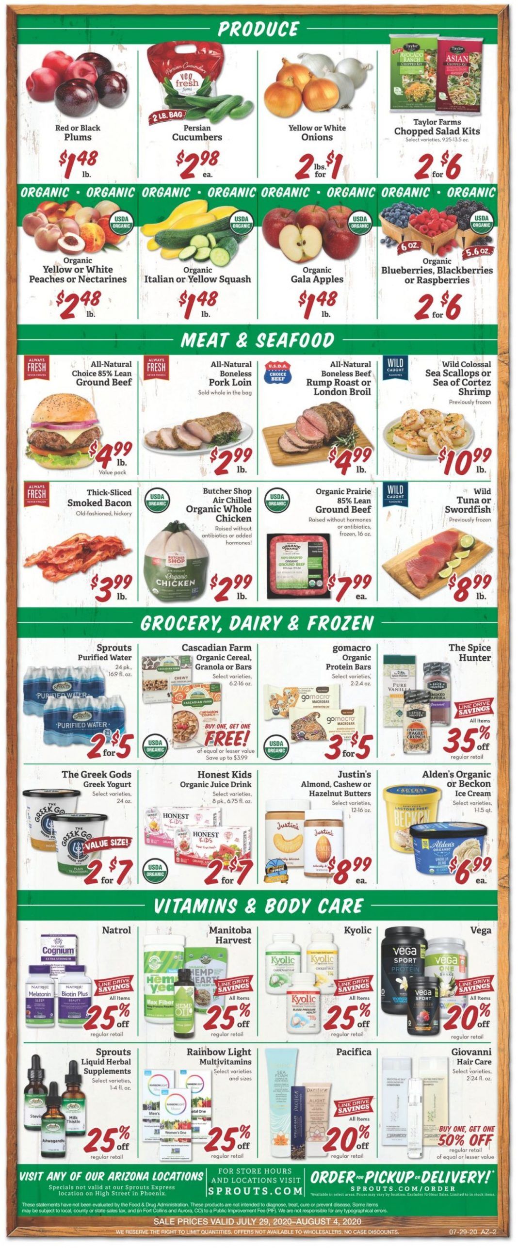 Sprouts Weekly Ad July 29 Aug 05, 2020