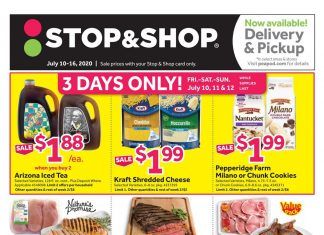 Stop & Shop Weekly Ad Jul 10 – Jul 16, 2020