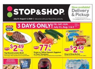 Stop & Shop Weekly Ad Jul 31 – Aug 06, 2020