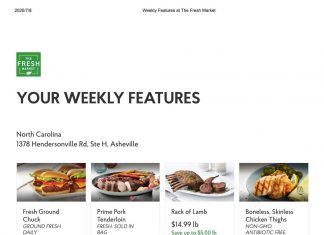 The Fresh Market Weekly Specials Jul 08 – Jul 14, 2020