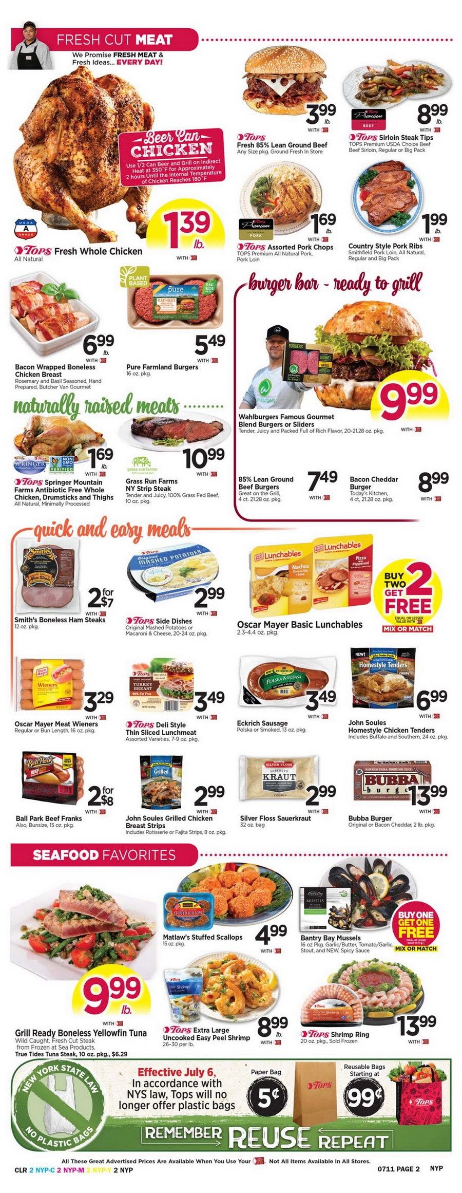 Tops Weekly Circular July 05 July 11, 2020