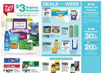 Walgreens Weekly Ad July 05 – July 11, 2020