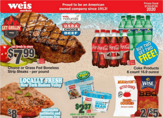 Weis Markets Weekly Ad July 23 – July 30, 2020
