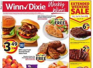 Winn-Dixie Weekly Ad July 22 – July 29, 2020