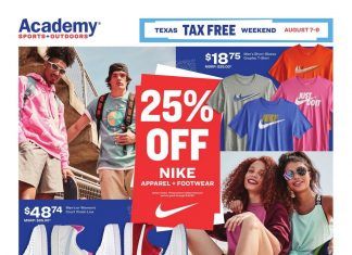 Academy Sports + Outdoors Back to School Ad Aug 03 – Aug 09, 2020