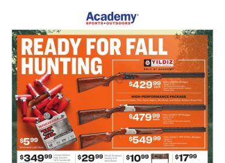 Academy Sports + Outdoors Hunting Ad Aug 30 – Sep 13, 2020